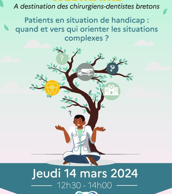 HANDIDENT BRETAGNE WEBINAIRE JEUDI 14/03/2024